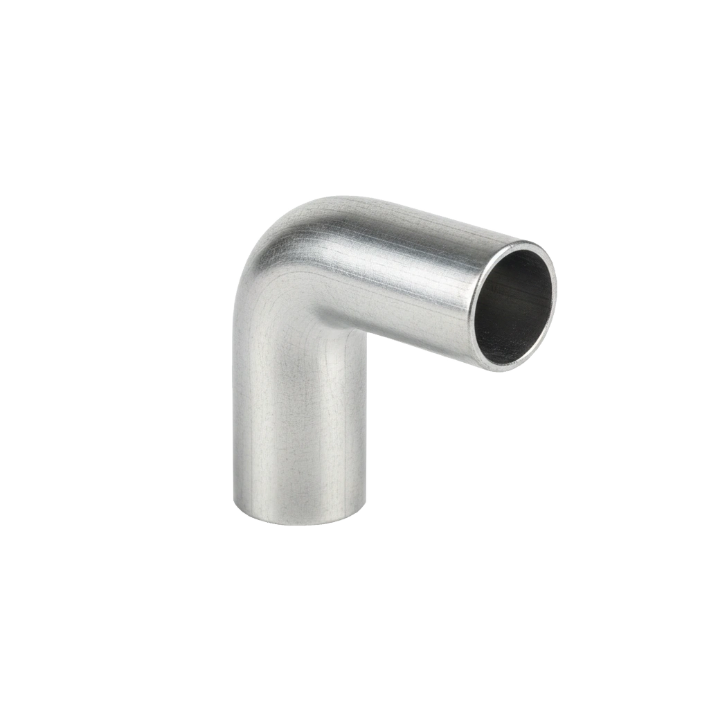 Galvanized EMT conduit with 90° offset bend